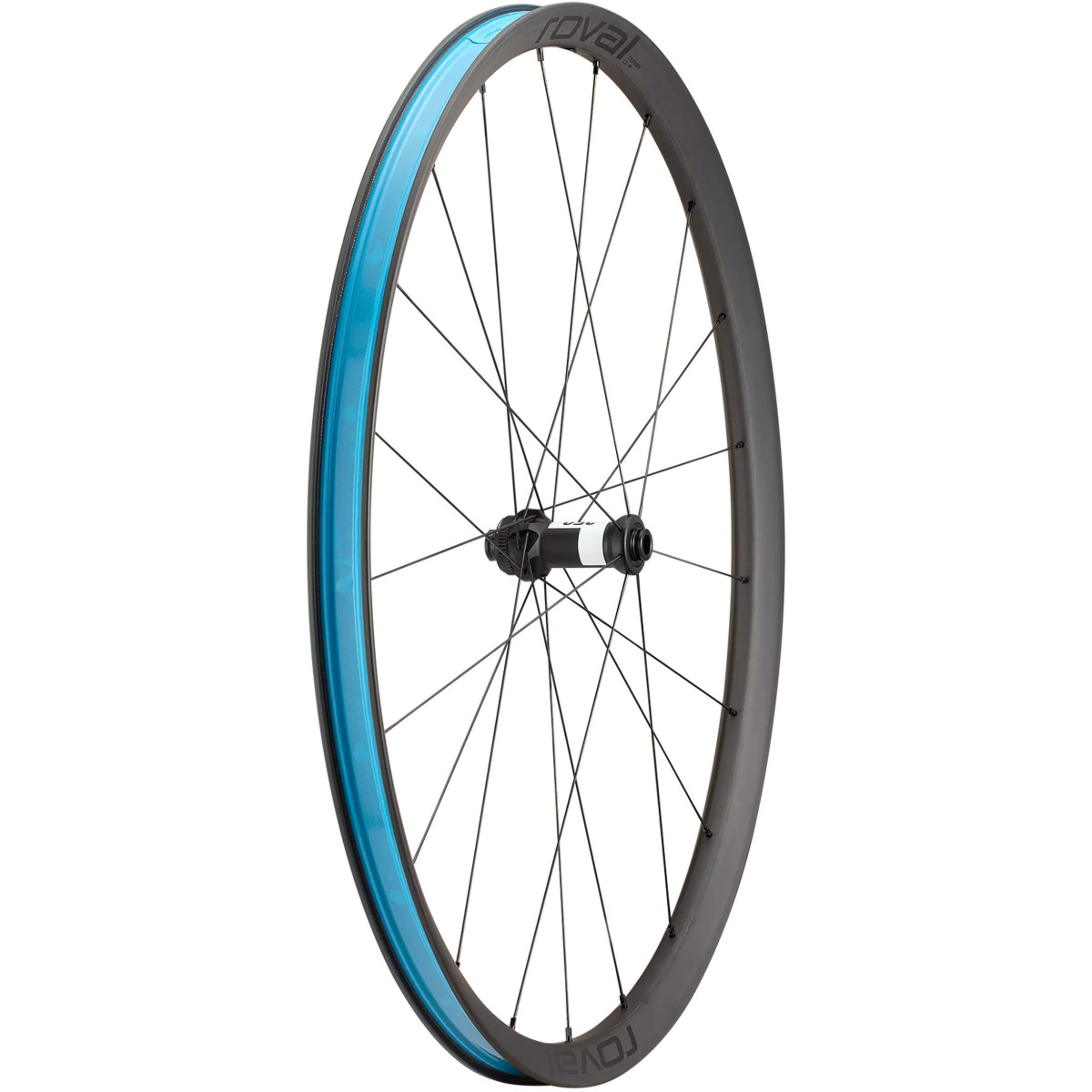 Roval Terra CL III karboninis priekinis ratas | Satin Carbon - Gloss Black