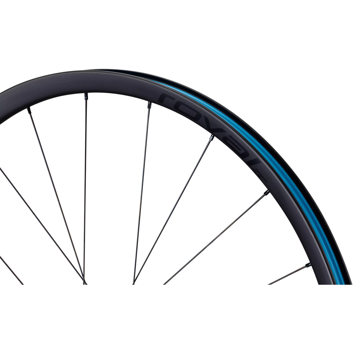 Roval Terra CL III karboninis priekinis ratas | Satin Carbon - Gloss Black