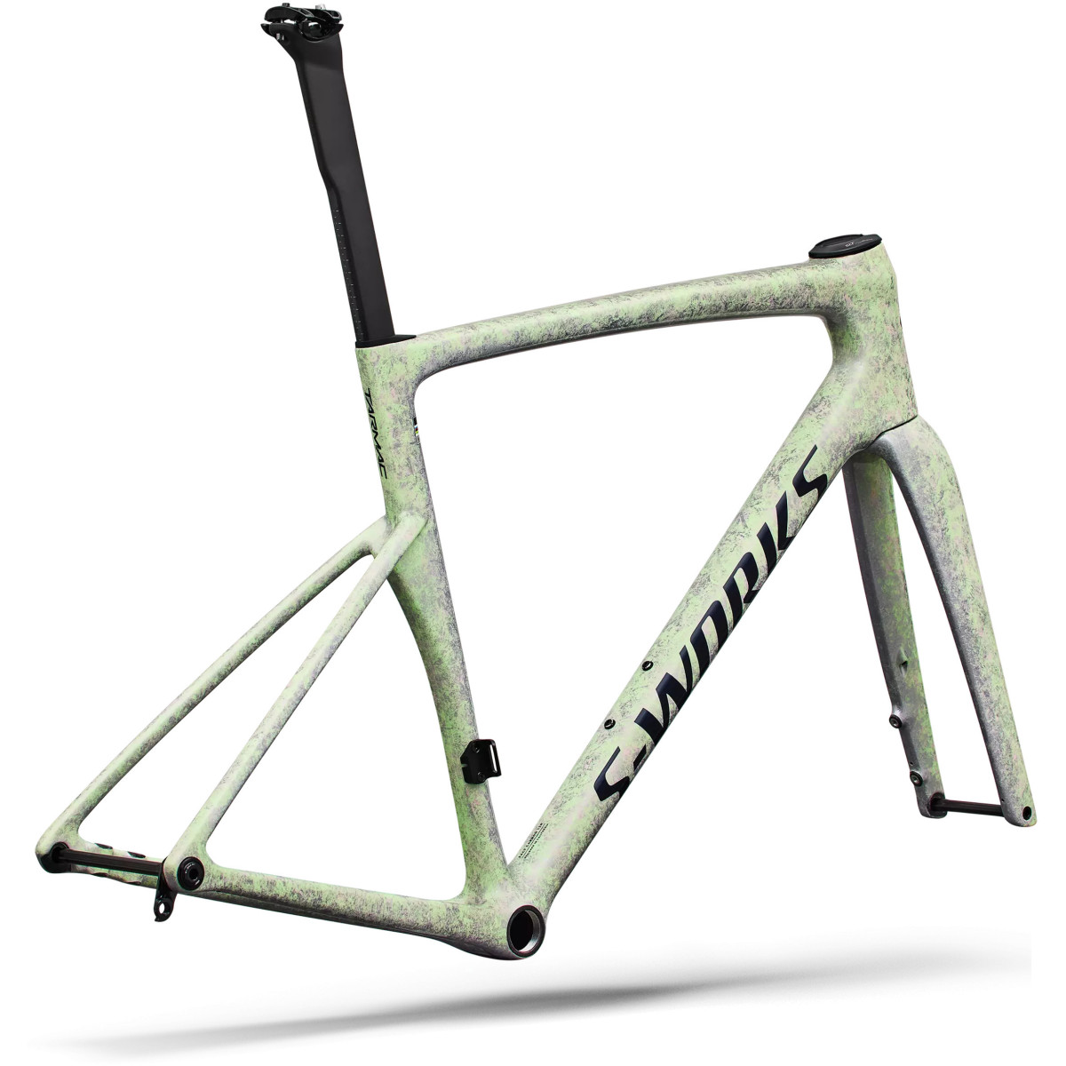 S-Works Tarmac SL9 Frameset | Gloss Powder Lime - Amethyst Frost - Deep Marine Metallic