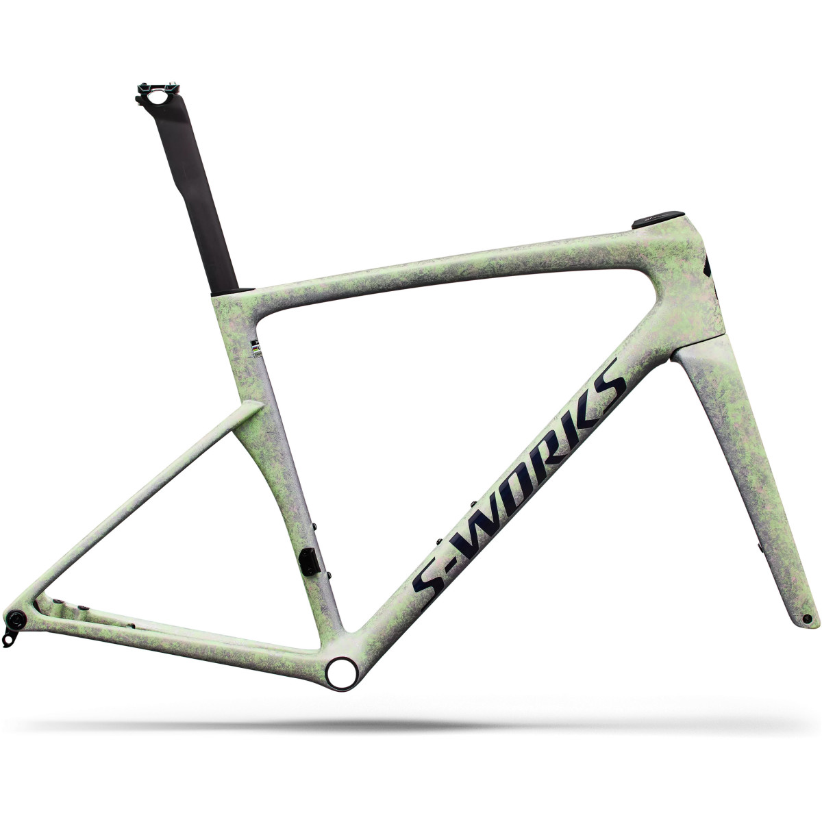 S-Works Tarmac SL9 Frameset | Gloss Powder Lime - Amethyst Frost - Deep Marine Metallic
