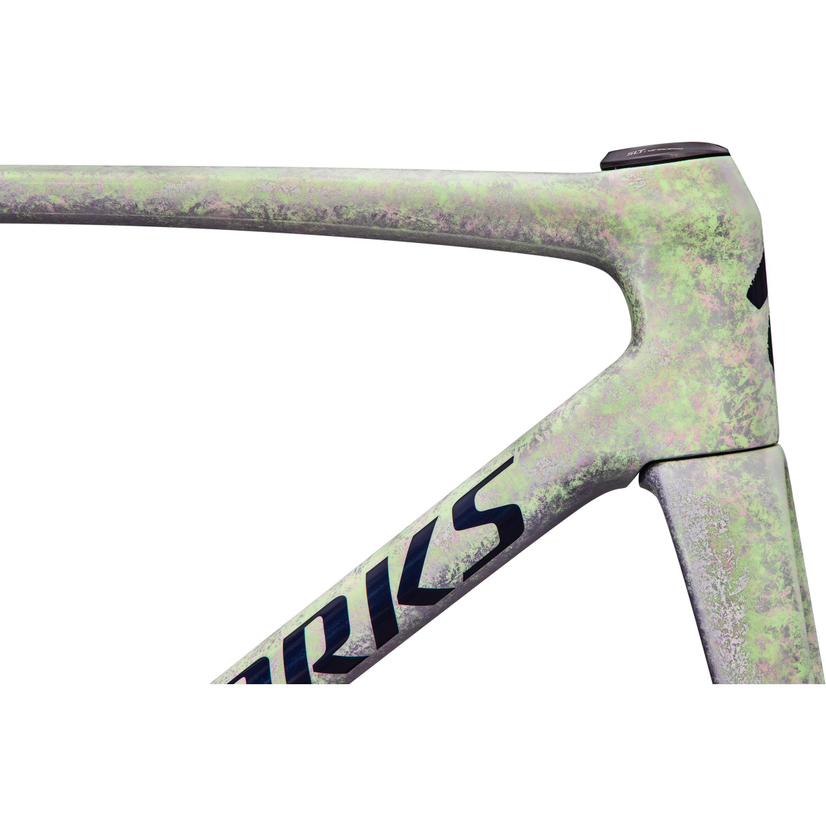 S-Works Tarmac SL9 Frameset | Gloss Powder Lime - Amethyst Frost - Deep Marine Metallic