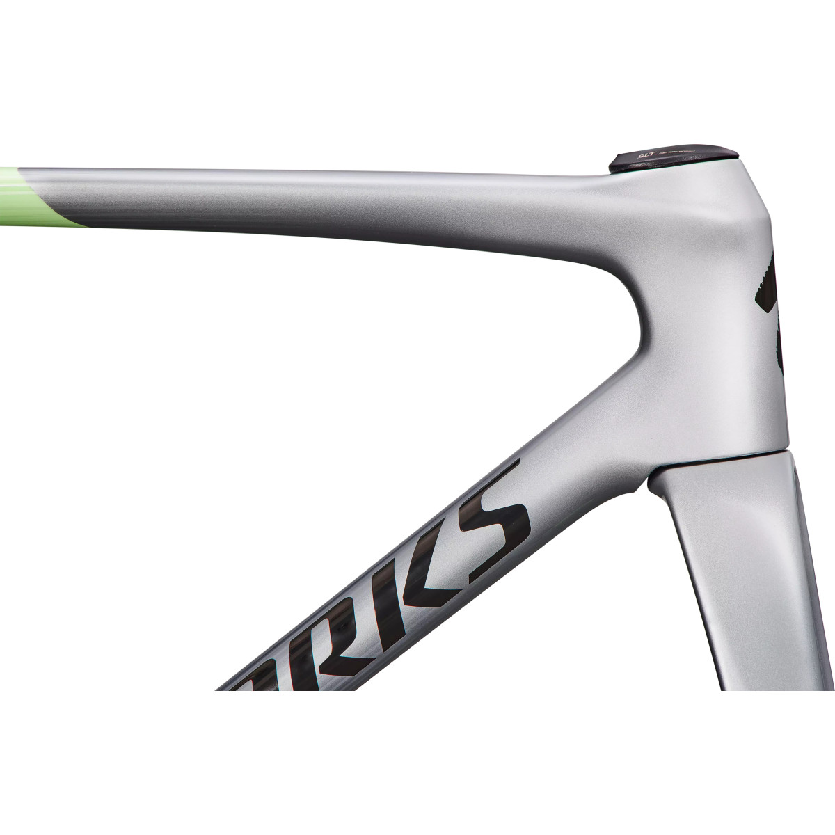 S-Works Tarmac SL9 Frameset | Gloss Powder Lime - Silver Dust - Black Chrome