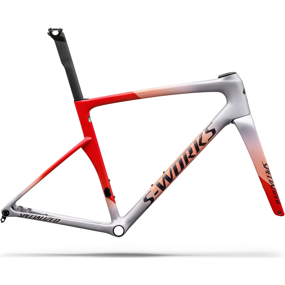 S-Works Tarmac SL9 Frameset | Gloss Vivid Red - Amethyst Frost - Nebula Metallic