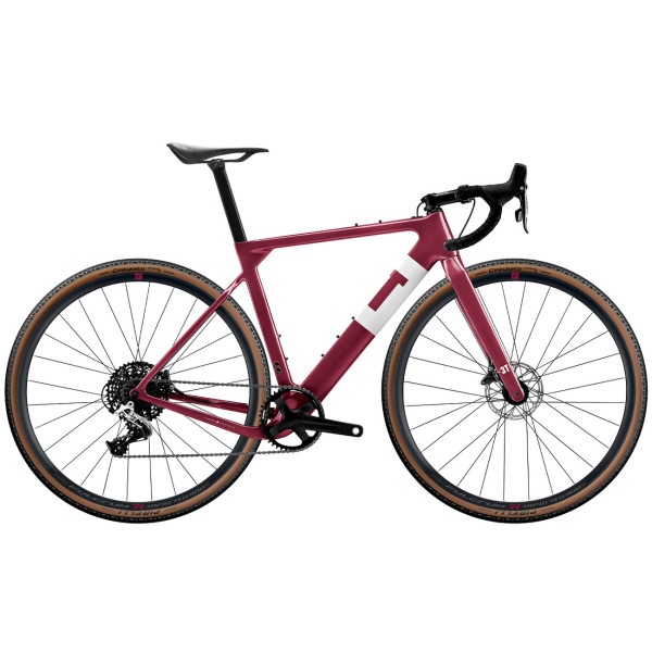 3T Primo Sram Rival 1x11 Gravel dviratis | Cherry