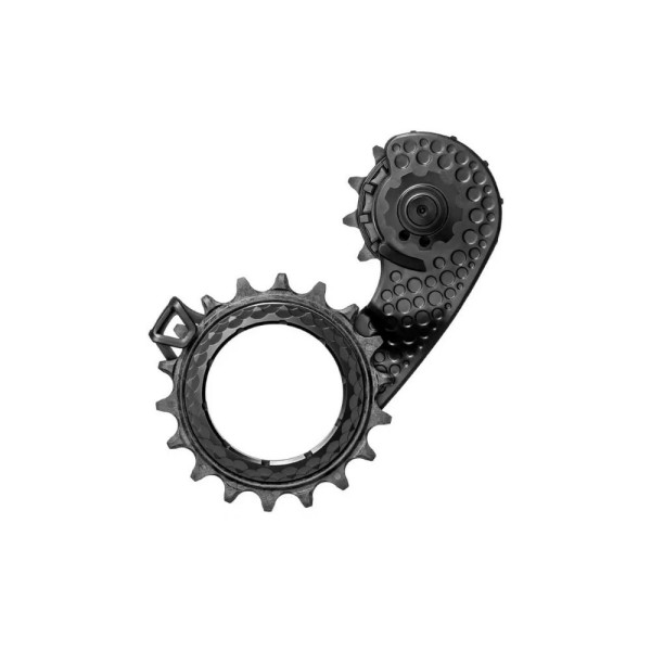 absoluteBlack HOLLOWcage® Ultegra 8150 Carbon Ceramic Oversized galinio perjungėjo kojelė su ratukais | Black