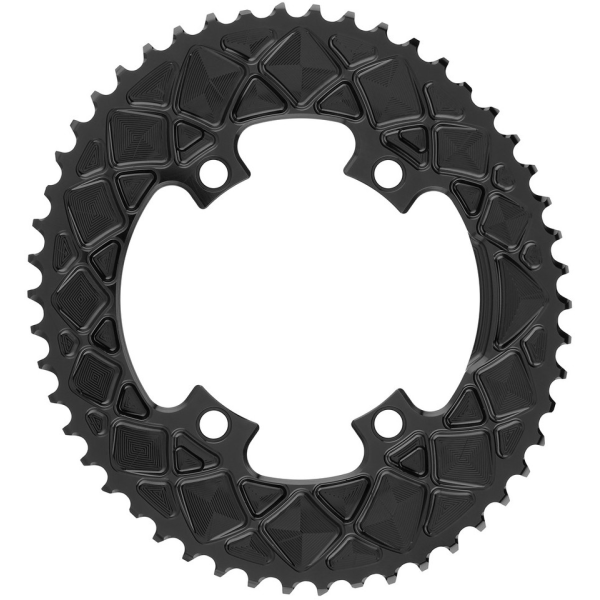AbsoluteBlack Oval Premium Shimano Chainring | 110 BCD | 2x11/10-speed