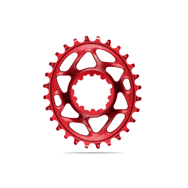 AbsoluteBlack Oval Sram BOOST148 Chainring | 3mm Offset| DM | 1x12/11/10-speed | Red