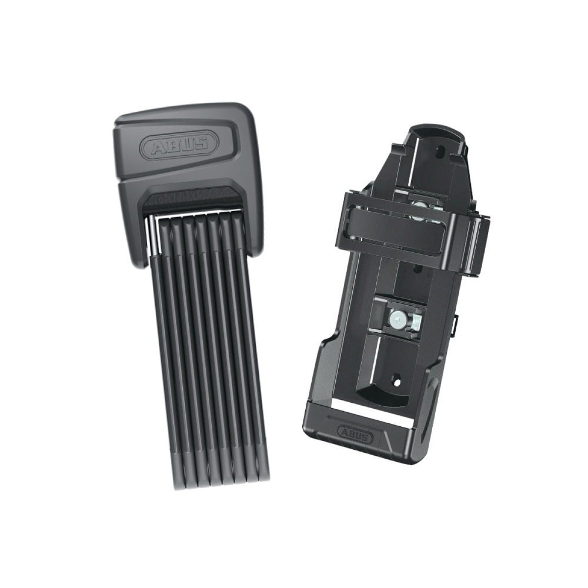 Abus Bordo™ One 6000A/120 sulankstoma spyna su SH laikikliu ir SmartX pulteliu | Black Abus Bordo™ One 6000A/120 sulankstoma spyna su SH laikikliu ir SmartX pulteliu | Black