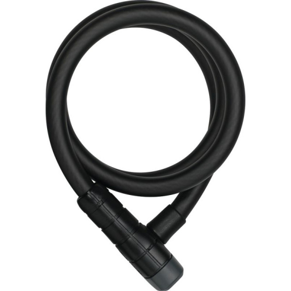 Abus Racer 6412K/120 Black Coil Cable Lock