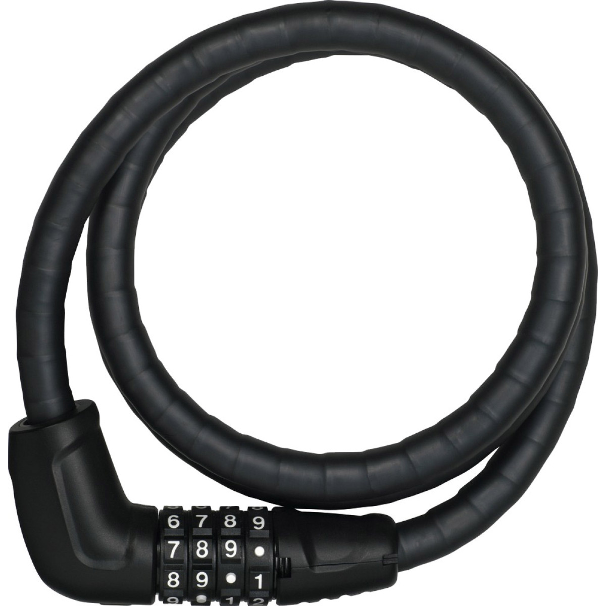 Abus Tresorflex 6615C/120/15 trosinė spyna su SCMU laikikliu | Black Abus Tresorflex 6615C/120/15 trosinė spyna su SCMU laikikliu | Black