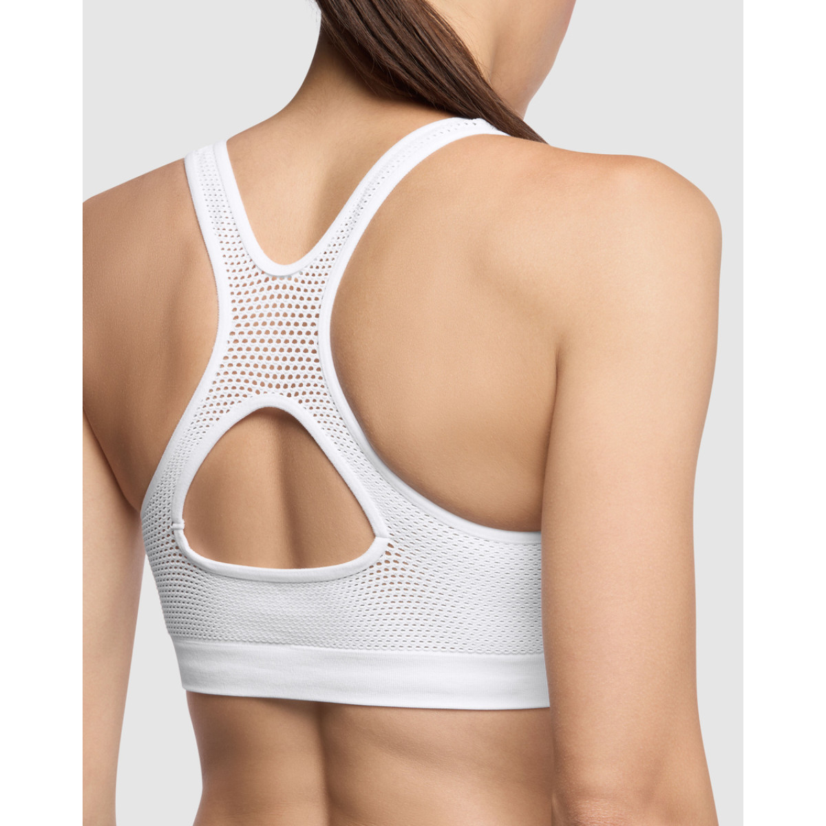 Assos Cropped Tank P1 Cycling Bra | White Series