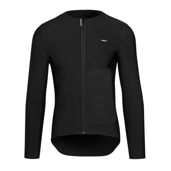 Assos Equipe RS Winter LS Mid Layer vyriški dviratininko marškinėliai / Black Series