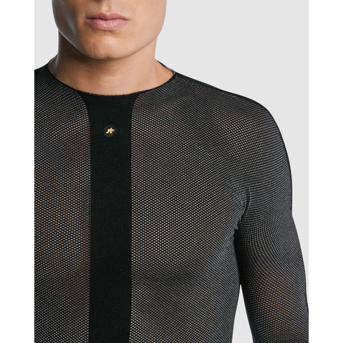Assos GTO Spring Fall LS DermaSensor vyriški termo marškinėliai / blackSeries
