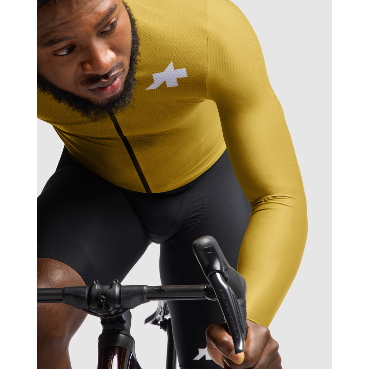 Assos Mille GT S11 EVO LS vyriški marškinėliai | Golden Yellow