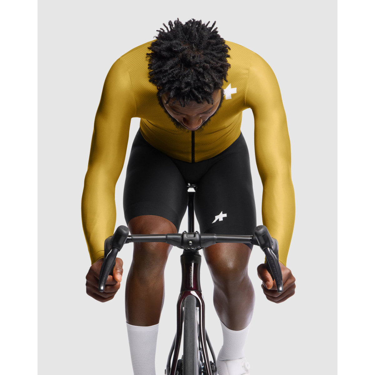 Assos Mille GT S11 EVO LS vyriški marškinėliai | Golden Yellow