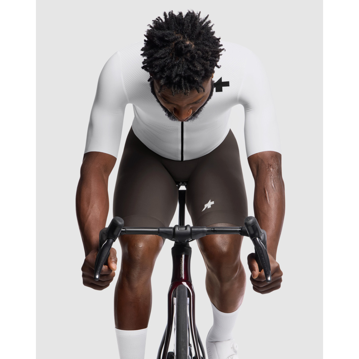 Assos Mille GT S11 EVO vyriški marškinėliai | White Series