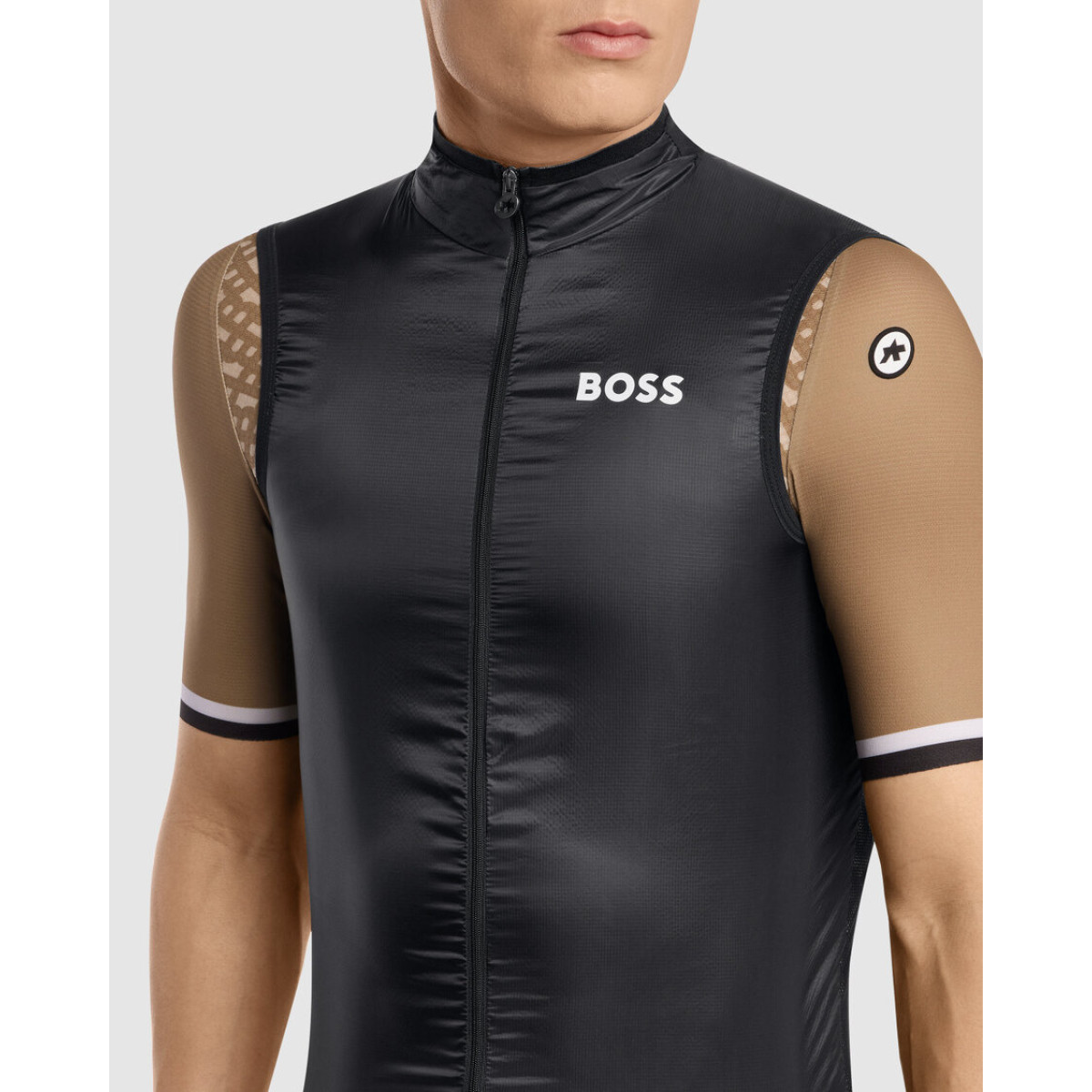 Assos MILLE GT Wind C2 Men's West | Boss x Assos | Black Assos MILLE GT Wind C2 Men's West | Boss x Assos | Black