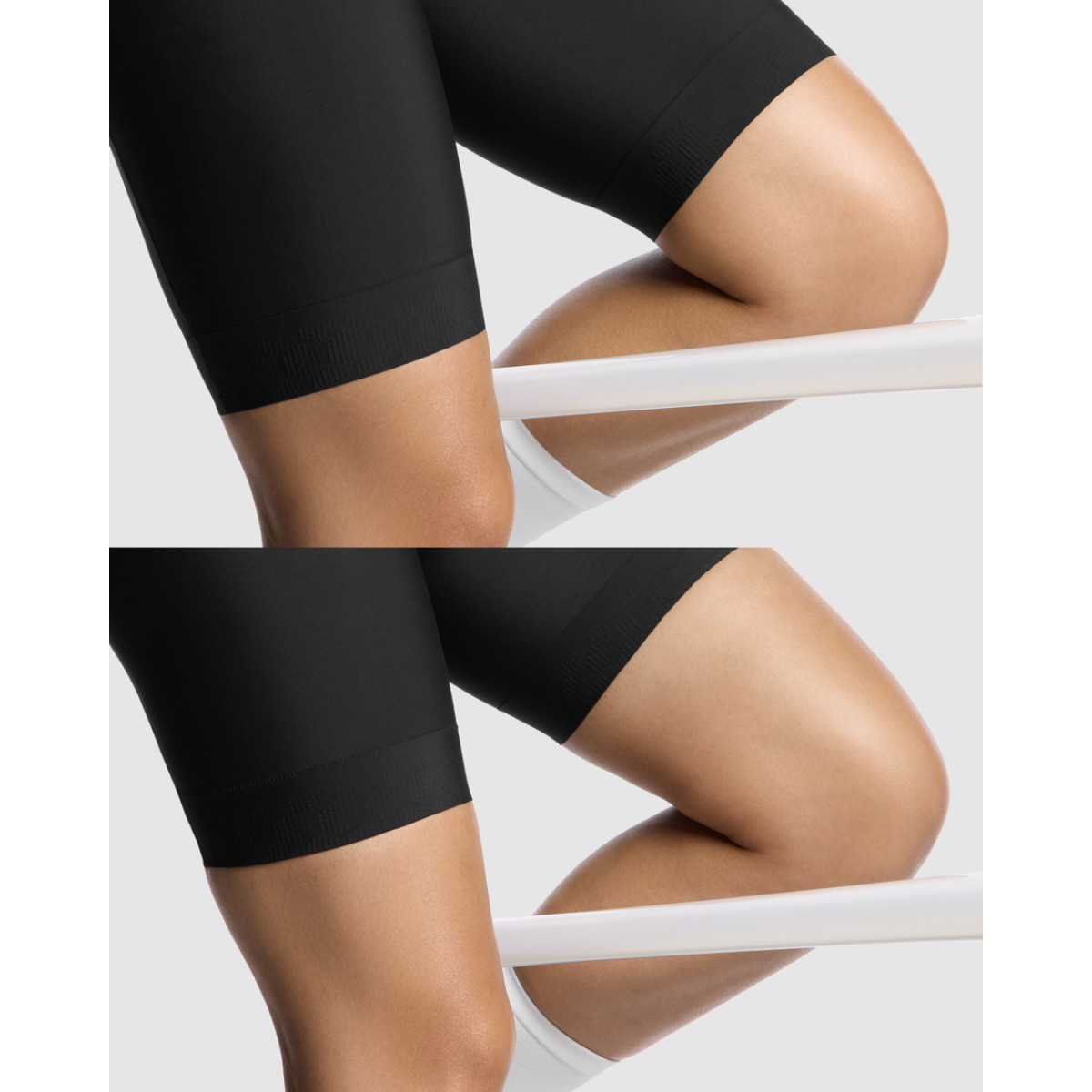 Assos Uma GT S11 Long moteriški šortai be petnešų | Black Series