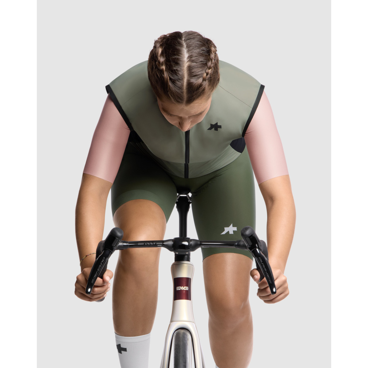 Assos Uma GT S11 Wind moteriška liemenė | Edge Green