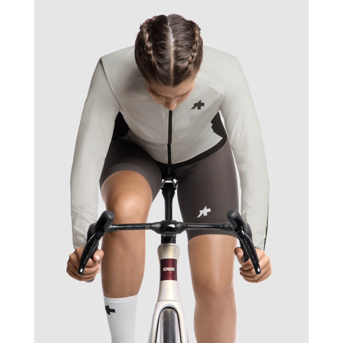 Assos Uma GT Wind S11 moteriška striukė nuo vėjo | Almond Milk