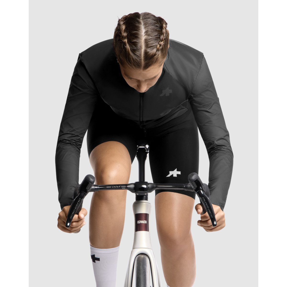 Assos Uma GT Wind S11 moteriška striukė nuo vėjo | Black Series