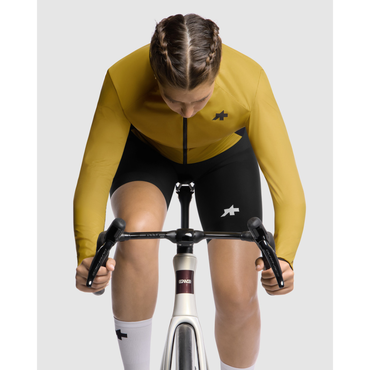 Assos Uma GT Wind S11 moteriška striukė nuo vėjo | Golden Yellow