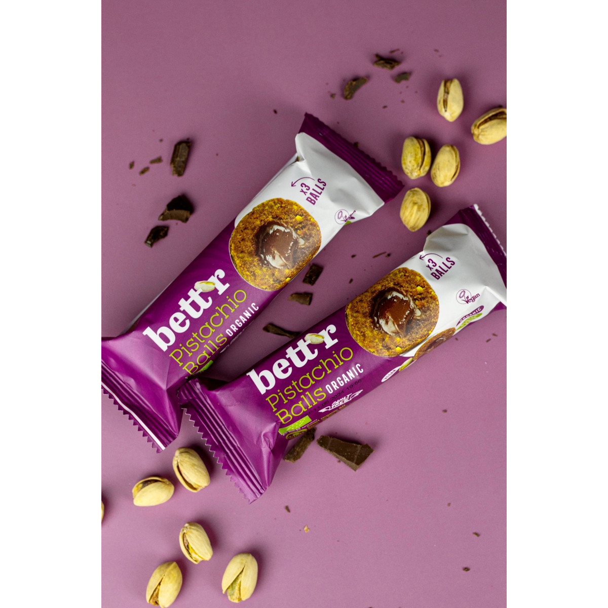 Bett'r Fruit Balls | 45 g | Pistachio