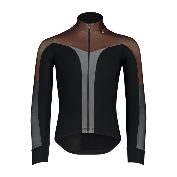 Bioracer Vesper Tempest Thermal Women's Jersey | Dark Chocolate