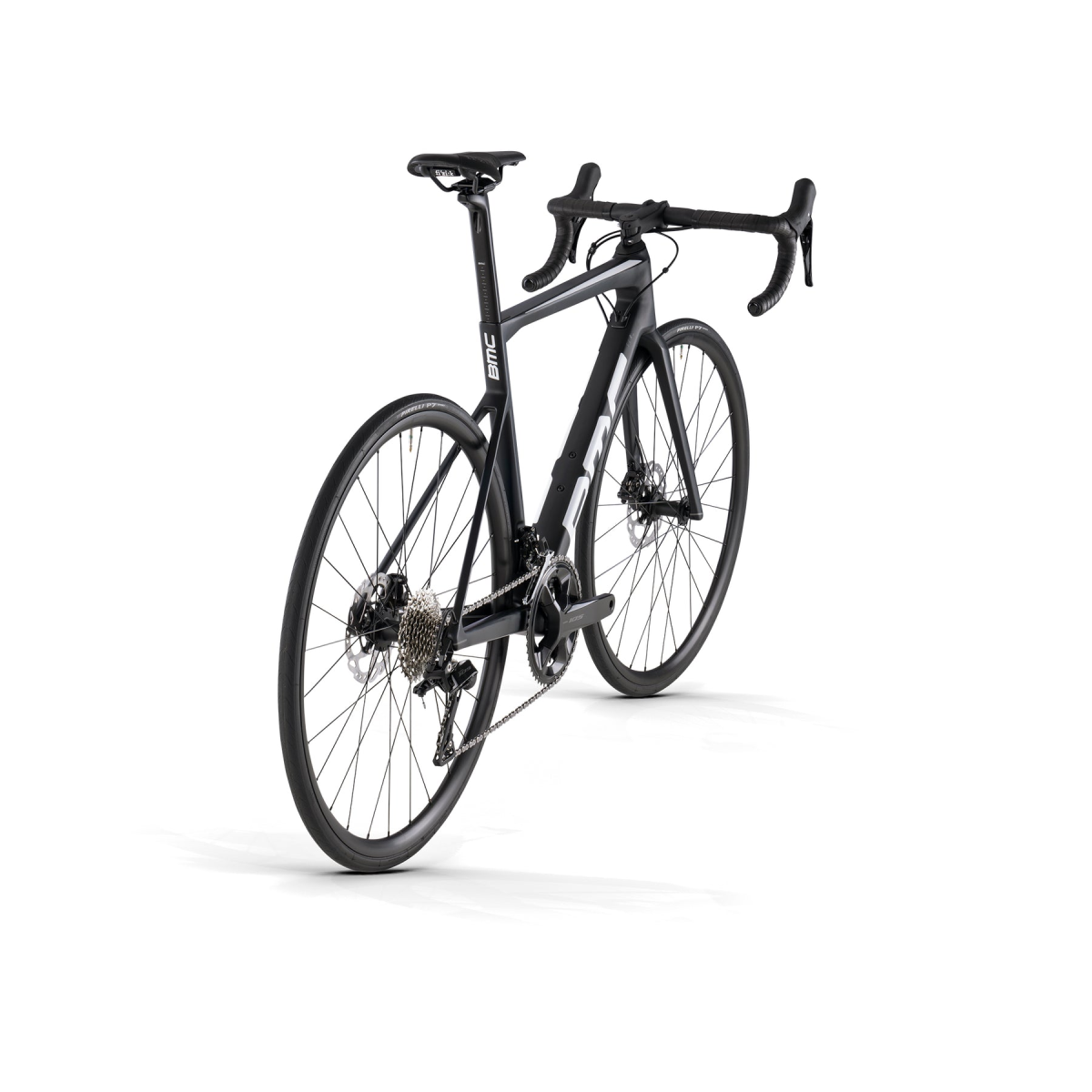 BMC Teammachine SLR Five plento dviratis / Black - White