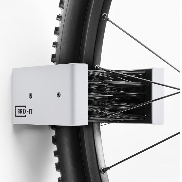 BRIX-IT dviračio laikiklis ant sienos / White