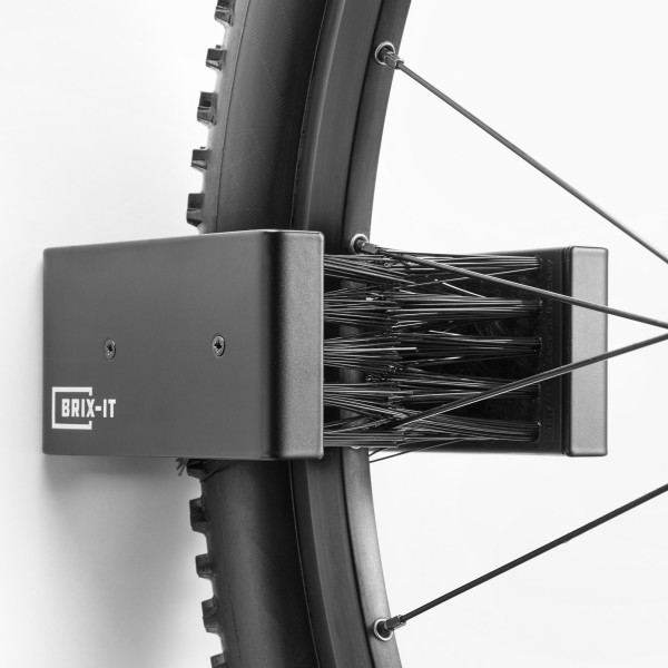 BRIX-IT Bicycle Rack Bike Hanger Holder Wall Mounted | Black