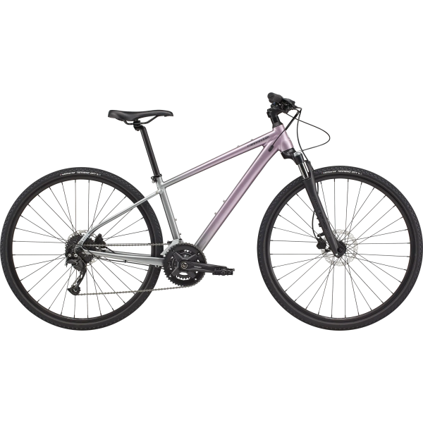 Cannondale Quick CX 2 Women's Fitness dviratis / Silver -  Lavender