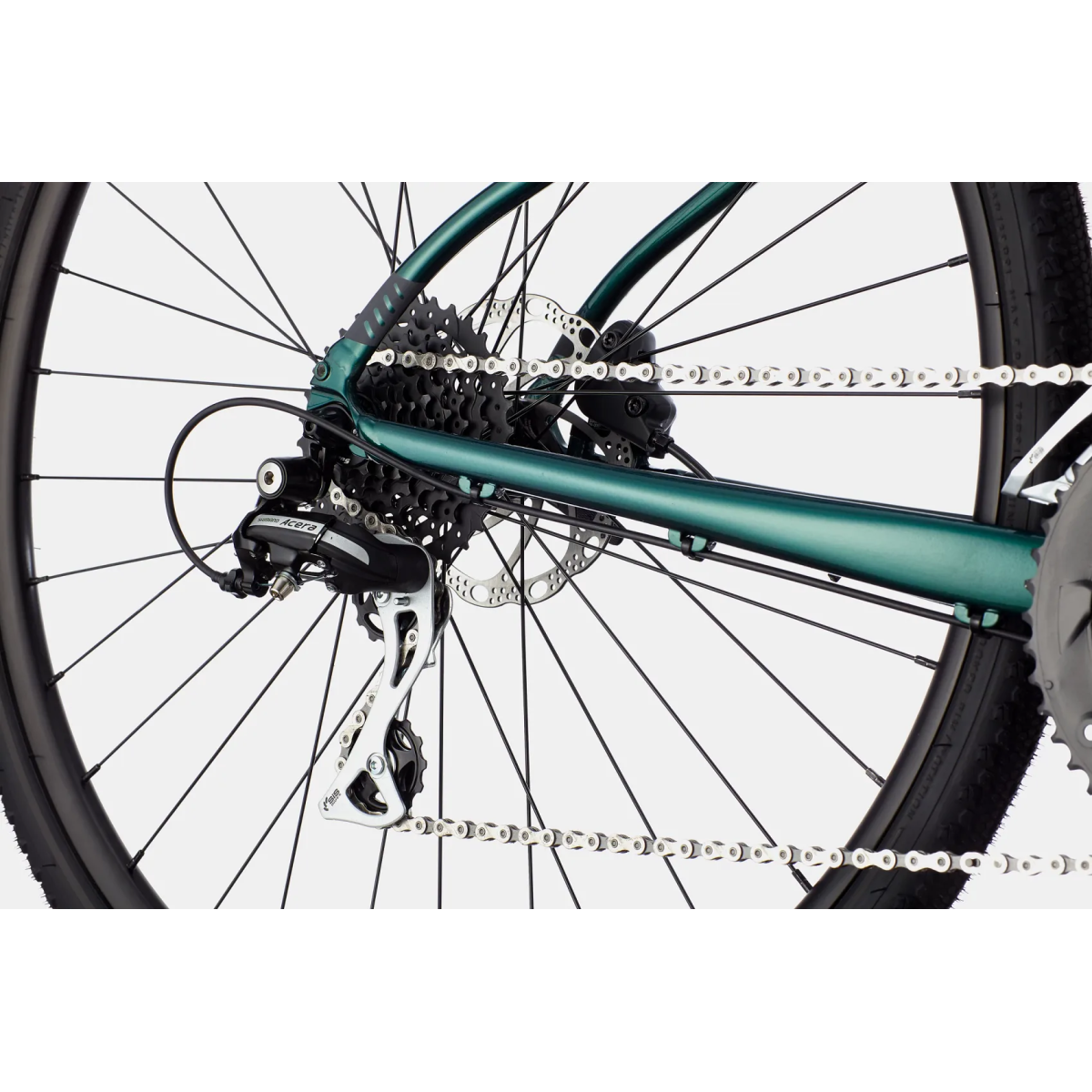 Cannondale Quick CX 3 Women's Fitness dviratis / Emerald