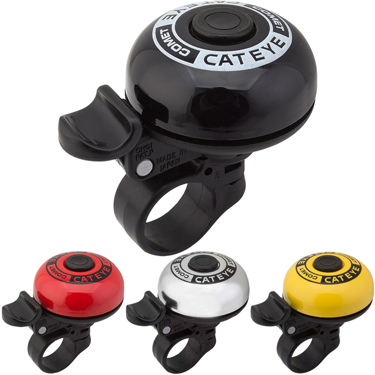 Cat Eye PB-200 Comet Bell | Yellow Cat Eye PB-200 Comet Bell | Yellow