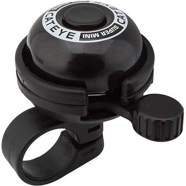 Cat Eye PB-600 Super Mini Bike Bell | Black