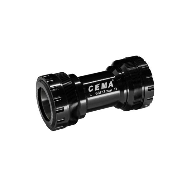Cema Bottom Bracket | FSA386/Rotor/Raceface 30 mm | T47 68/73 mm | Ceramic | Black
