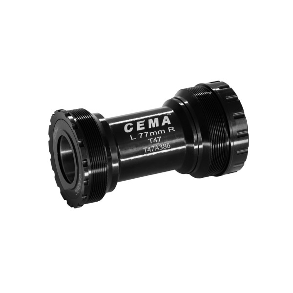 Cema miniklio velenas / FSA386/Rotor/Raceface 30 mm / T47A 77 mm / Nerūdijantis plienas / Black