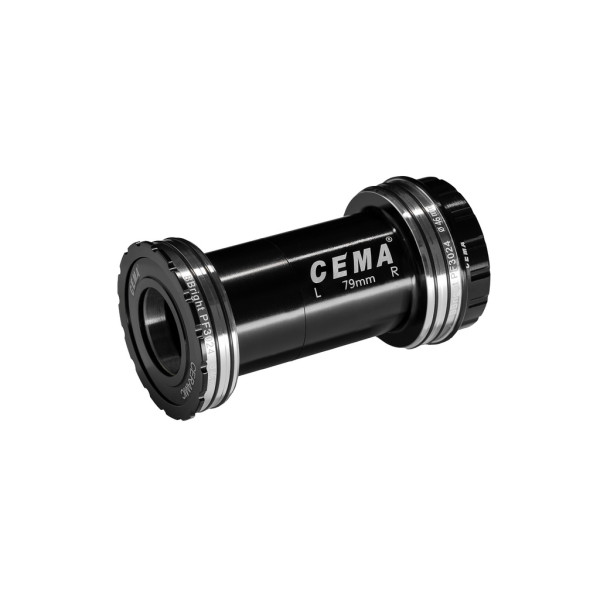 Cema Bottom Bracket | Shimano | BBright46 79 mm | Stainless Steel | Black