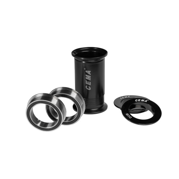 Cema miniklio velenas | SRAM DUB | PressFit BB86-BB92 | Keramika | Black