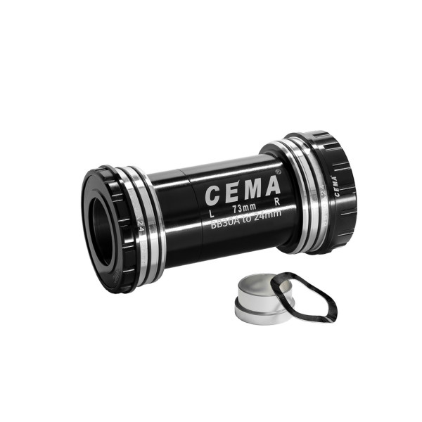 Cema Bottom Bracket | SRAM GXP | BB30A 73 mm | Ceramic | Black