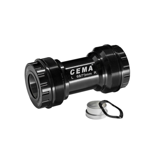 Cema Bottom Bracket | SRAM GXP | T47 68/73 mm | Keramika | Black