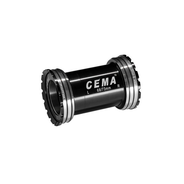 Cema Bottom Bracket | BB30/PF30 | PressFit PF30 68/73 mm | Ceramic | Black