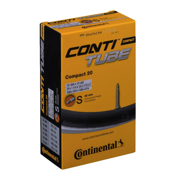 Continental Compact 20" Inner Tube | SV 42mm