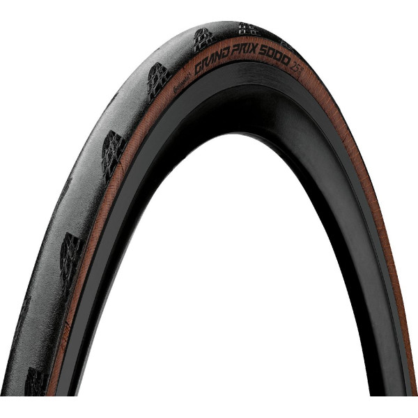 Continental Grand Prix 5000 28" Folding Tire | Black - Transparent