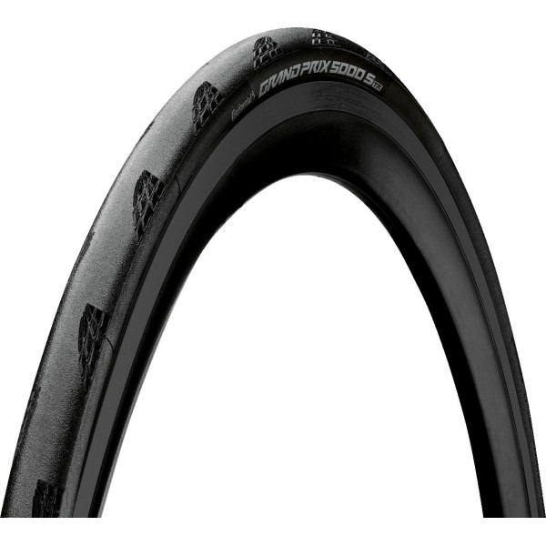 Continental Grand Prix 5000 S TR 28" sulankstoma padanga | Black - Black