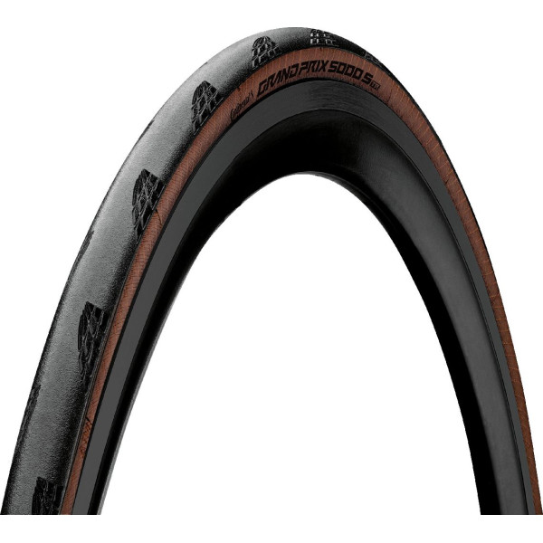 Continental Grand Prix 5000 S TR 28" sulankstoma padanga / Black - Transparent