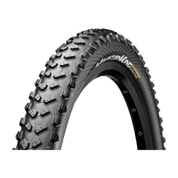 Continental Mountain King ShieldWall 27.5" TL-Ready sulankstoma padanga | Black - Black