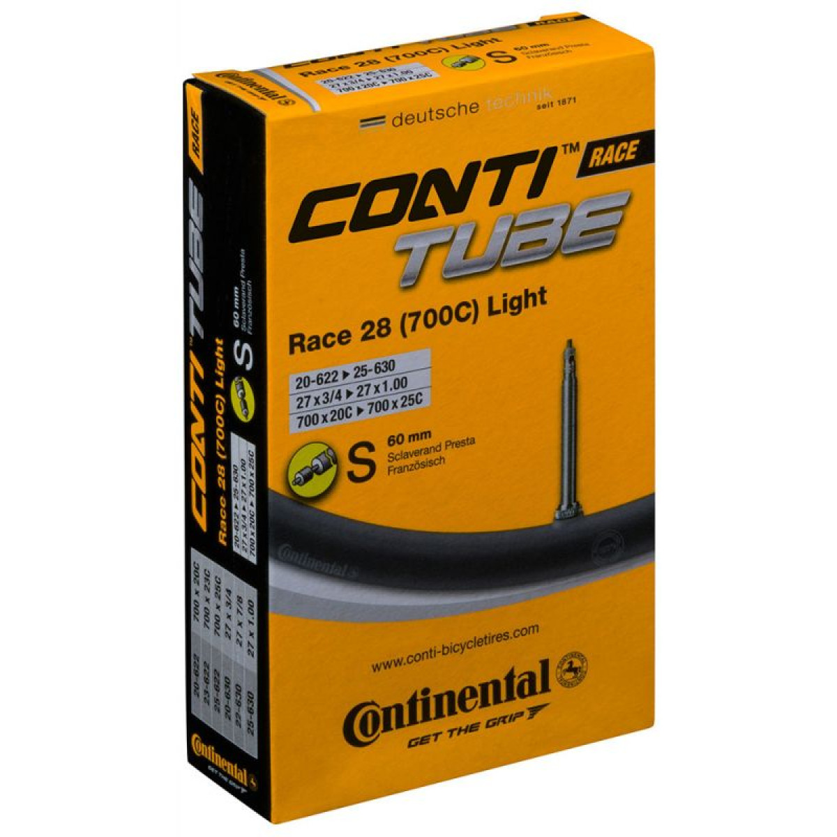 Continental Race 28" Light kamera / SV