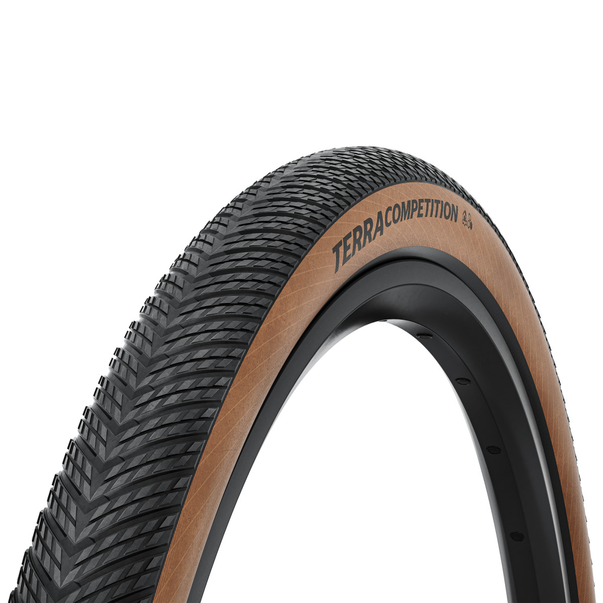 Continental Terra Competition Trail TR 28" Folding Tire | Black - Transparent