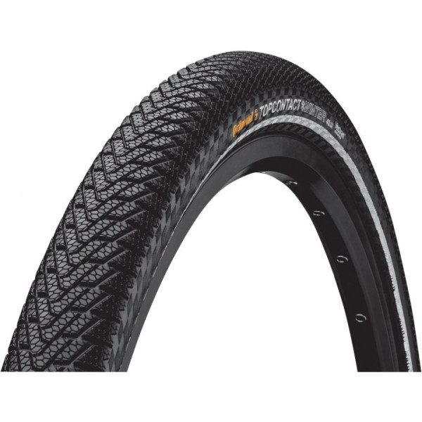 Continental Top Contact Winter II Premium 28" Reflex Folding Tire | Black